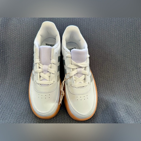 Adidas Breaknet 2.0 K, White and gradient grey - Picture 2 of 10